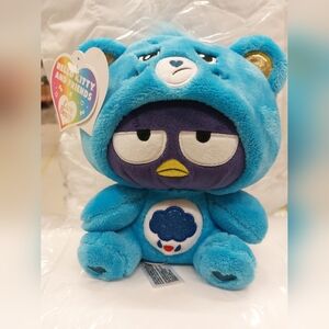 Badtz Maru Sanrio Hello Kitty Care Bears Dressed Grumpy Bear Plush New